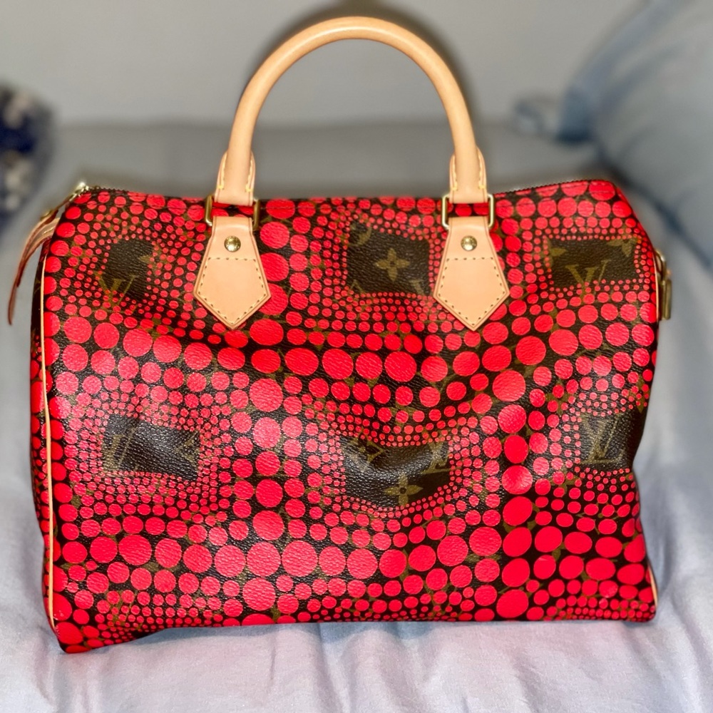 Louis Vuitton Speedy Monogram Town Rouge